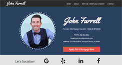 Desktop Screenshot of mortgagebyjohn.com